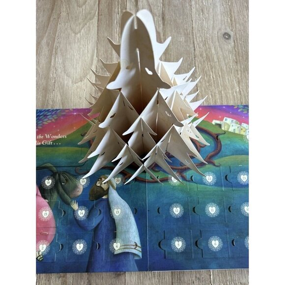 The Wonder of the Greatest Gift Pop Up Book Advent Calendar Ann Voskamp - Picture 2 of 6